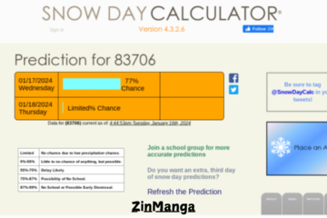 snow day calculator 2024