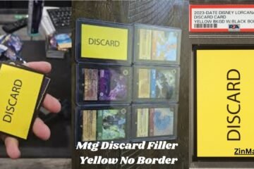 mtg discard filler yellow no border